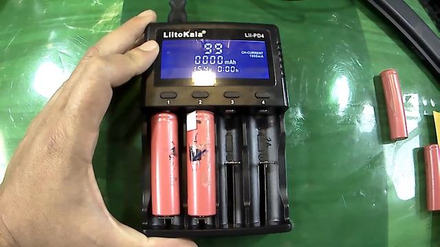 LII PD4 LIITOKALA Cargador de celdas de litio смотреть онлайн