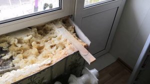 КАК ЗАМЕНИТЬ ПОДОКОННИК ПВХ