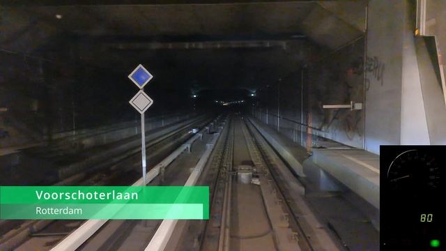 Classic Cabinerit | Metro Rotterdam | Lijn A, Schiedam Centrum - Binnenhof смотреть онлайн
