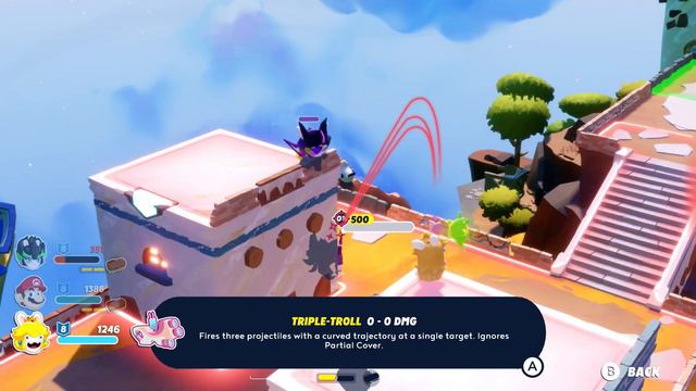 Mario + Rabbids Sparks of Hope - Beacon Beach - Atoll Of Darkmess (Side Quest) смотреть онлайн