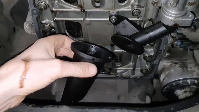 Почему плавает давление масла, Ford Transit 2 4D, engine D2FA смотреть онлайн