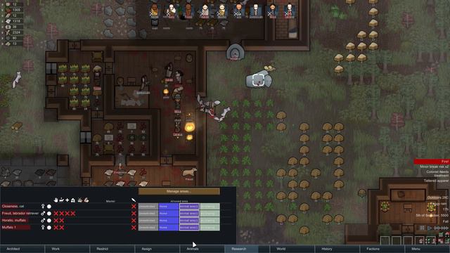 Graves for Braves – Rimworld [Beta 18] Extreme Tribal Gameplay – Let's Play Part 7 смотреть онлайн