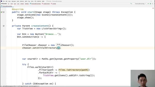 JavaFX Software: Simple Directory Browser смотреть онлайн