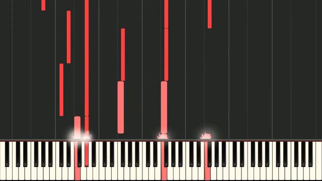Beethoven - Moonlight Sonata 2nd Movement (Synthesia) [Piano Tutorial] смотреть онлайн