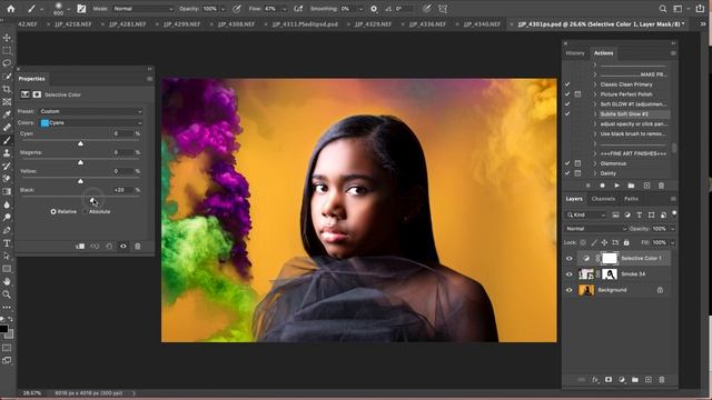 Make colors POP with Selective Color in Photoshop смотреть онлайн