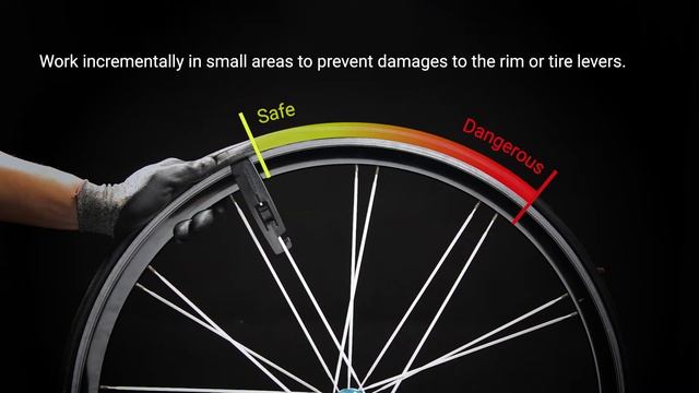 Removing or Installing a Tubeless Tire, with Birzman tire levers смотреть онлайн