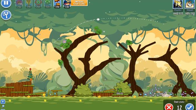 Angry Birds Friends Level 7 PC Tournament 644 Highscore POWER-UP walkthrough #AngryBirdsFriends смотреть онлайн