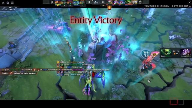 GG vs ENTITY - CRAZY ELIMINATION! - DREAMLEAGUE 2023 S21 Dota 2 Highlights смотреть онлайн