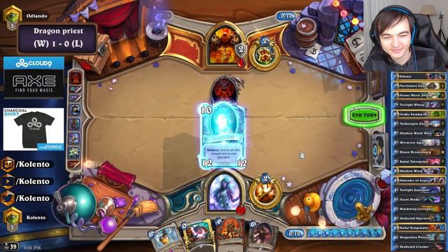 Hearthstone: Best counter to Deathwing (dragon priest) смотреть онлайн