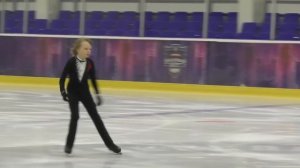 Александр Плющенко побеждает с победной олимпийской программой своего отца Евгения Плющенко 22.03.2