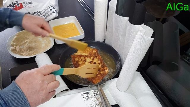 Шницель из индейки.Шницель с хрустящей корочкой и сочным мясом. смотреть онлайн