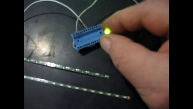 №116 простой прибор КПСС проверяет светодиоды LED тестер для проверки светодиодов и матриц смотреть онлайн