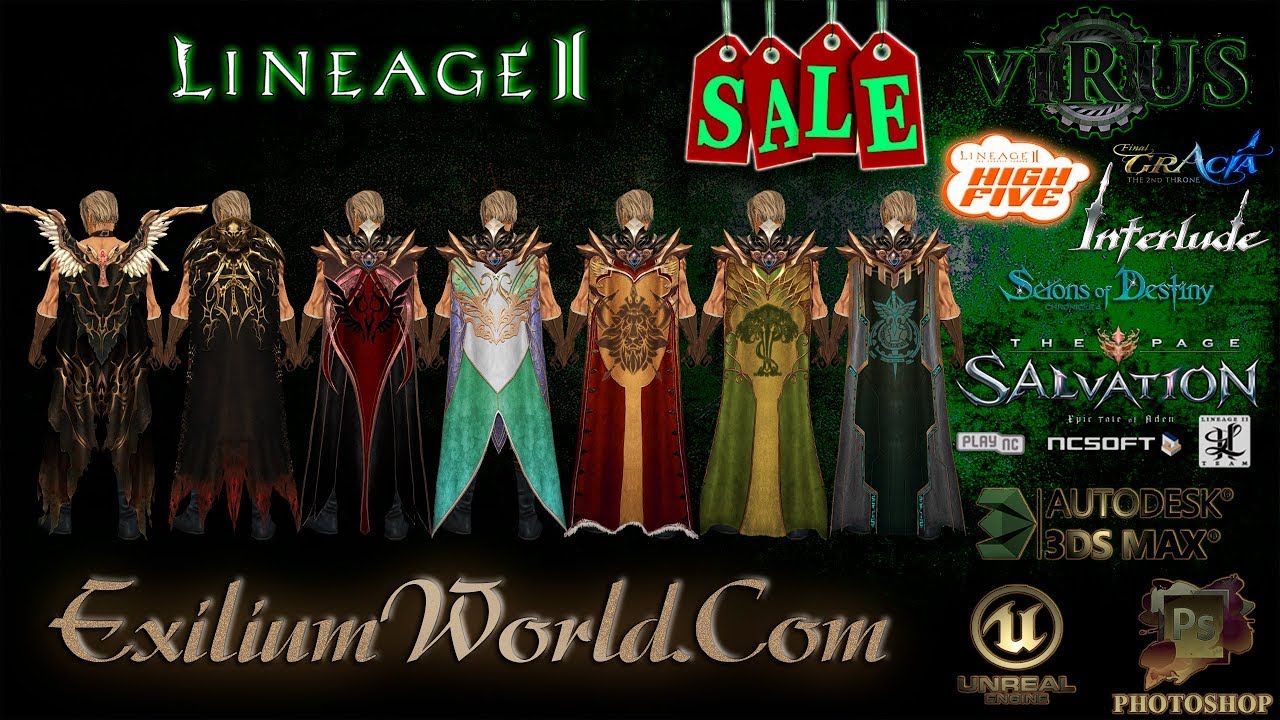 Set of Cloak for www.ExiliumWorld.Com server. LINEAGE II. ◄√i®uS► смотреть онлайн