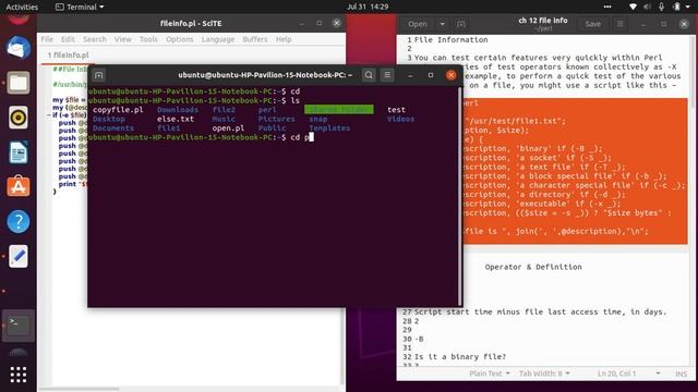 Ch 12 file info in perl programming смотреть онлайн