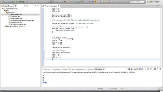 What is Static Array in Java - Core Java - Part - 4 смотреть онлайн