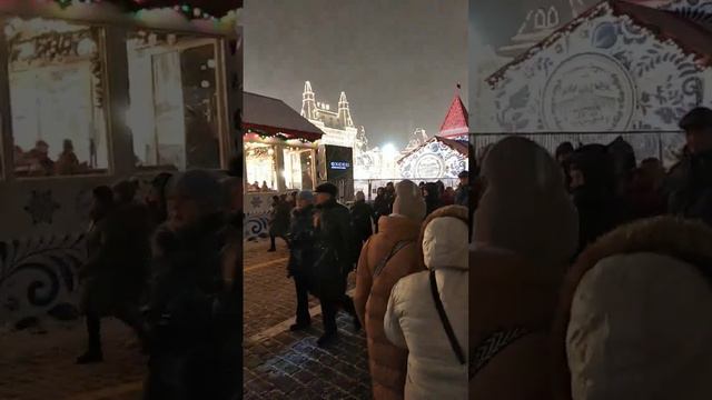 Красная площадь, Москва.Рождество 2023. смотреть онлайн