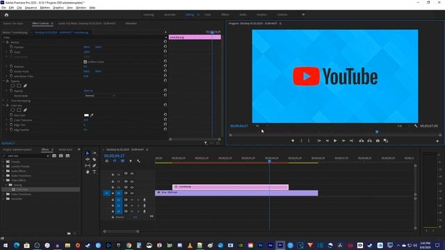 How to Remove White Background Tutorial | Premiere Pro CC смотреть онлайн