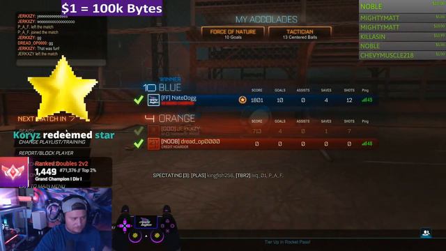 Rocket League Live Stream 🔴 | Beat Me In 1v1 Stream Ends!!! смотреть онлайн