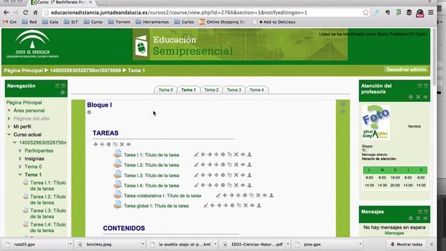 rE-Aprendiendo: Organizando mi aula - Visibilidad y movimiento de recursos смотреть онлайн