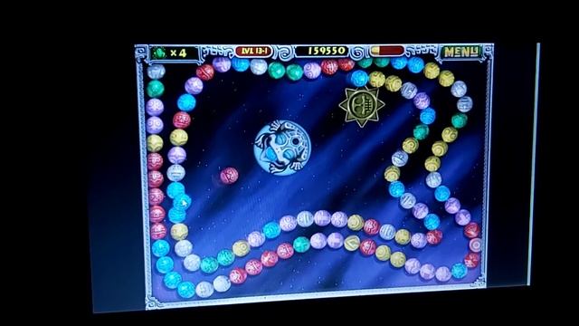 Zuma Deluxe - Level 12-7 Zumaic Exodus & Level 13-1 Space смотреть онлайн