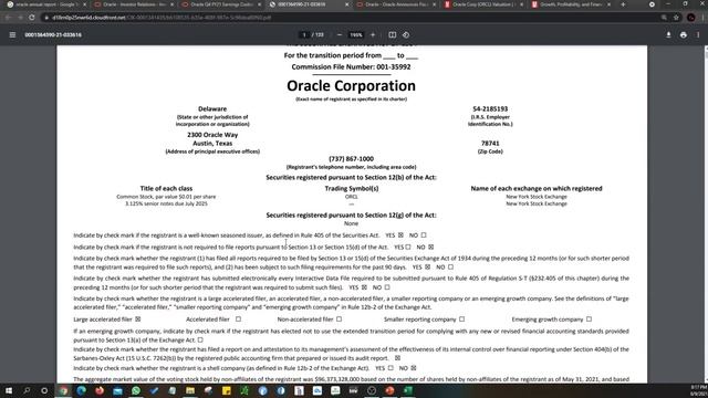 ORACLE Business Analysis смотреть онлайн