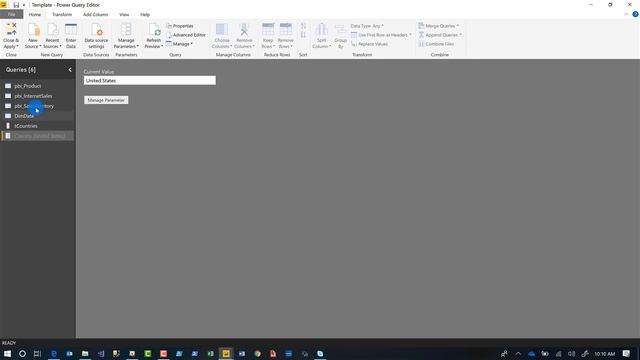 Populate a Power BI parameter list using a query смотреть онлайн