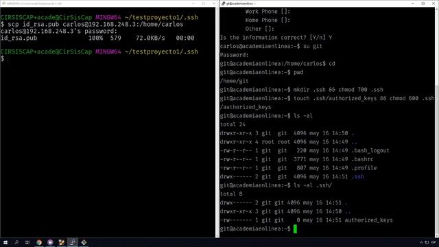 Cómo configurar un servidor Git privado en tu VPS #1. Modo SSH смотреть онлайн