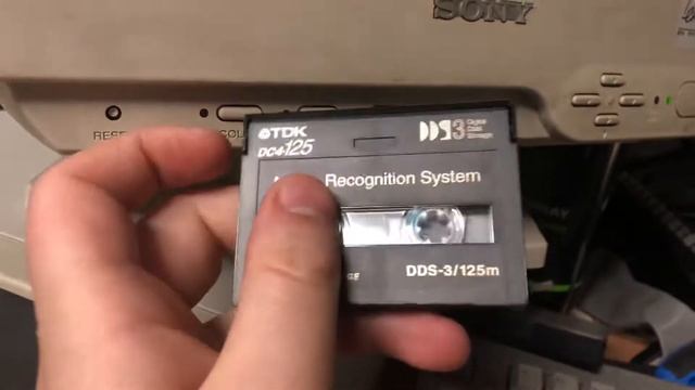 How To Stream Video From DDS 3 DAT Streamer Backup Tape Cassettes Using Linux And Mplayer