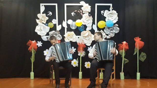 Гончаров Валентин, Задеряка Микола. м. Кропивницький, МШ №4. Є. Дербенко - "Полька хвилинка" смотреть онлайн