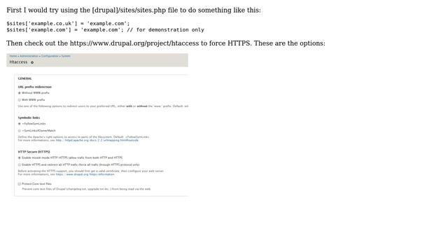 Drupal: .htaccess https rewrite for single domain on multisite installation (3 Solutions!!) смотреть онлайн