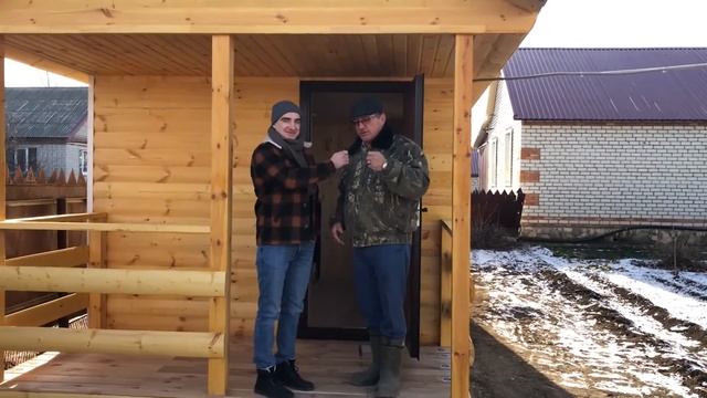 Бани Муромец - отзыв о каркасной бане 3 на 7 смотреть онлайн