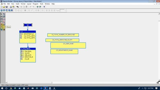 Group above Reports in ORACLE Forms смотреть онлайн