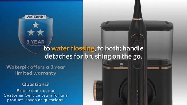 Waterpik Electric Toothbrush & Water Flosser Combo in One Sonic Fusion Professional Flossing смотреть онлайн