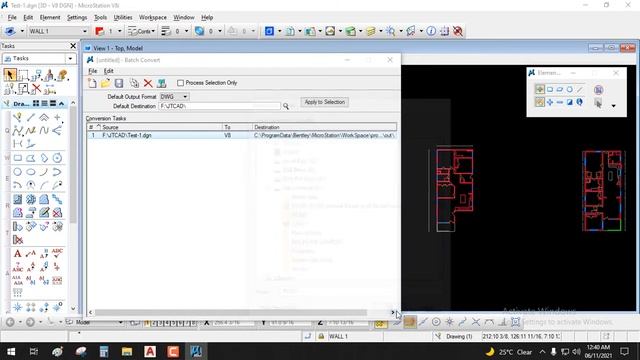 How To Convert DGN to DWG By using Microstation and AutoCAD смотреть онлайн