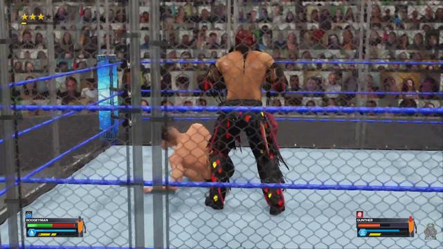WWE 2K23 : Boogeyman vs Gunther - Steel Cage Match смотреть онлайн