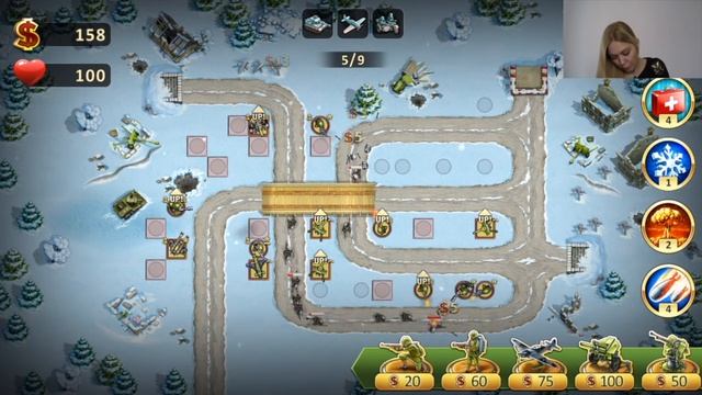 Toy Defense 2: использование командиров. смотреть онлайн