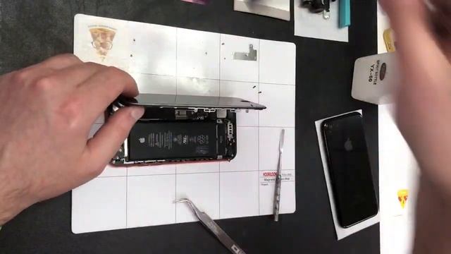 Замена корпуса на iPhone 7 Jet Black смотреть онлайн