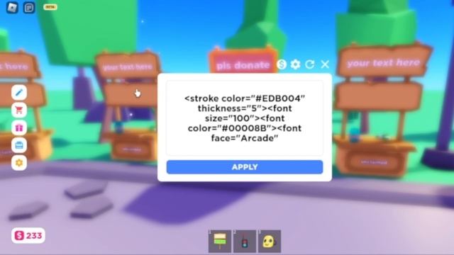 How to Make COLORED TEXTS in PLS DONATE! ? смотреть онлайн