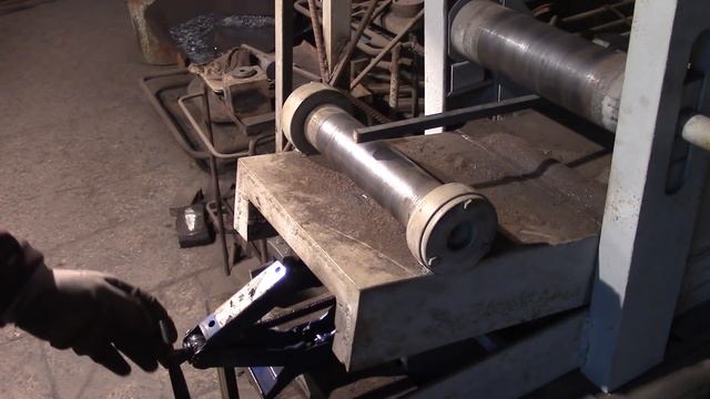 Большие кольца на самодельных вальцах смотреть онлайн