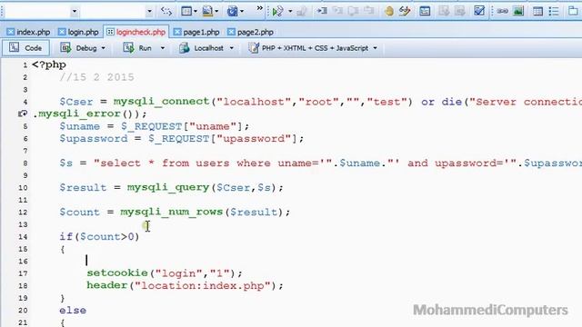 03 PHP Cookie - Remember me option with Login Validation смотреть онлайн