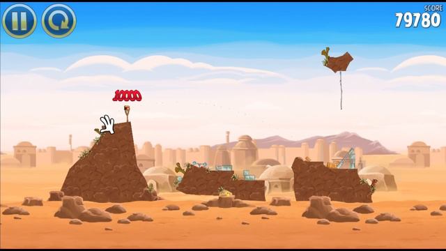 Angry Birds Star Wars Level 1-25 Tatooine 3 Stars Bonus Walkthrough Full HD смотреть онлайн