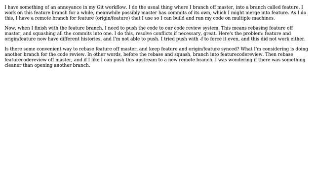 Software Engineering: Git, rebase and stay synced with remote branch смотреть онлайн