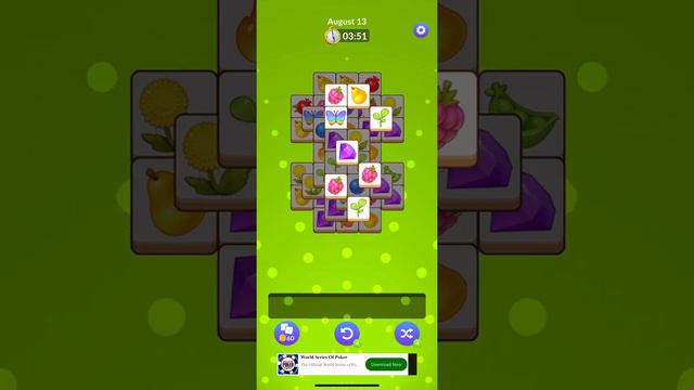 Zen Match Daily Puzzle, August 13, 2022 смотреть онлайн