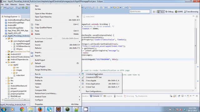 Integrating Push Notification in PhoneGap App Using App42 смотреть онлайн