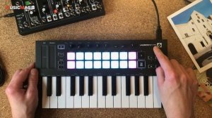 Novation Launchkey mini mk3 - обзор и демо. MIDI-jack переходник - нужен или нет?