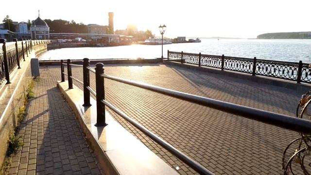 Набережная вечером. Город Ижевск. 2022 (1 часть) смотреть онлайн