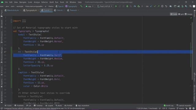 Color, Type, Shape e Material Theme no Jetpack Compose - Toturial Android Kotlin Part 2 смотреть онлайн