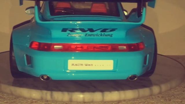 Porsche 911 RWB GT Spirit 1:12 Nakai San (blue) смотреть онлайн