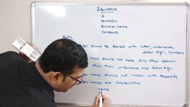 IDENTIFIERS & RULES FOR NAMING AN IDENTIFIER - JAVA SCRIPT смотреть онлайн