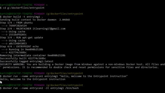 #24 Dockerfile ENTRYPOINT Instruction | #BIG NO TO PAID TUTORIALS | Docker CMD vs ENTRYPOINT смотреть онлайн